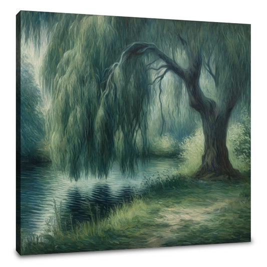 Willow Reflections Canvas