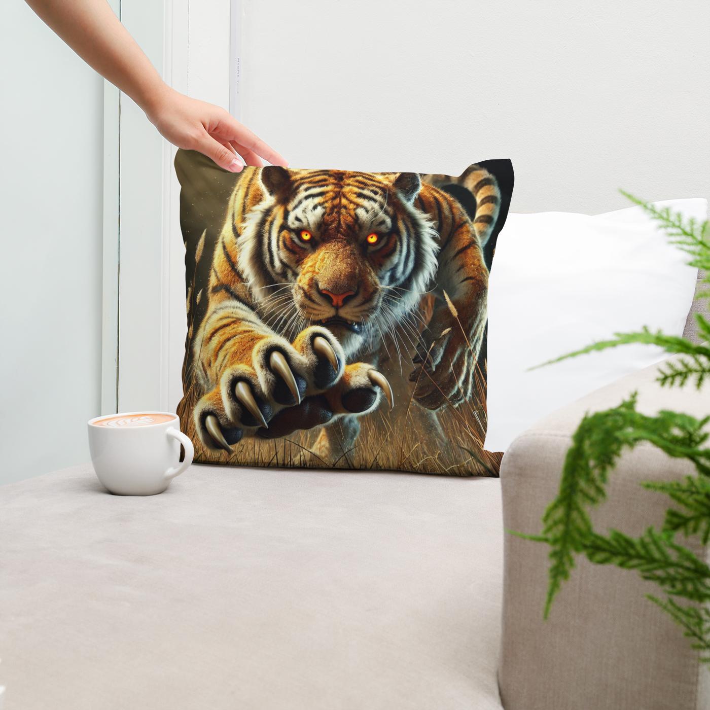 Wild Fury Cotton Cushion