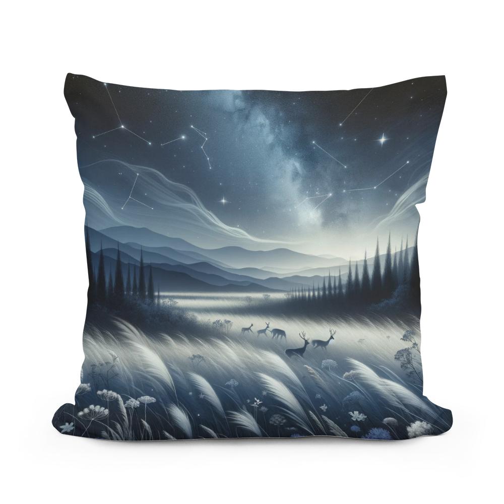 Enchanted Grove Cotton Cushion