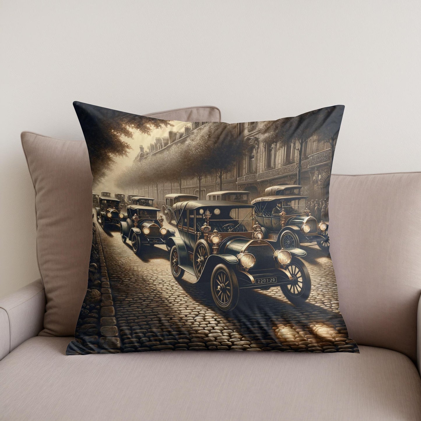 Timeless Elegance Parade Cotton Cushion