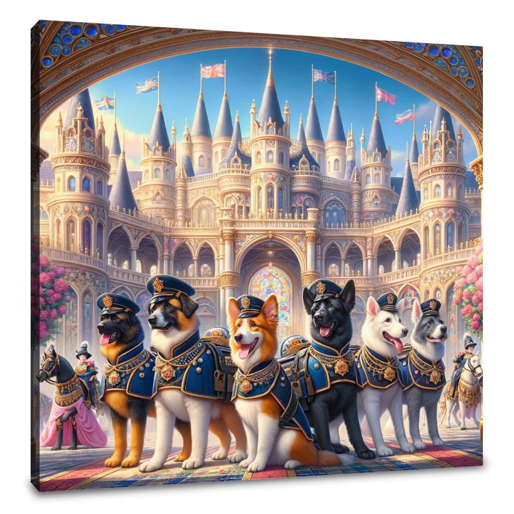 Regal Guardians Canvas