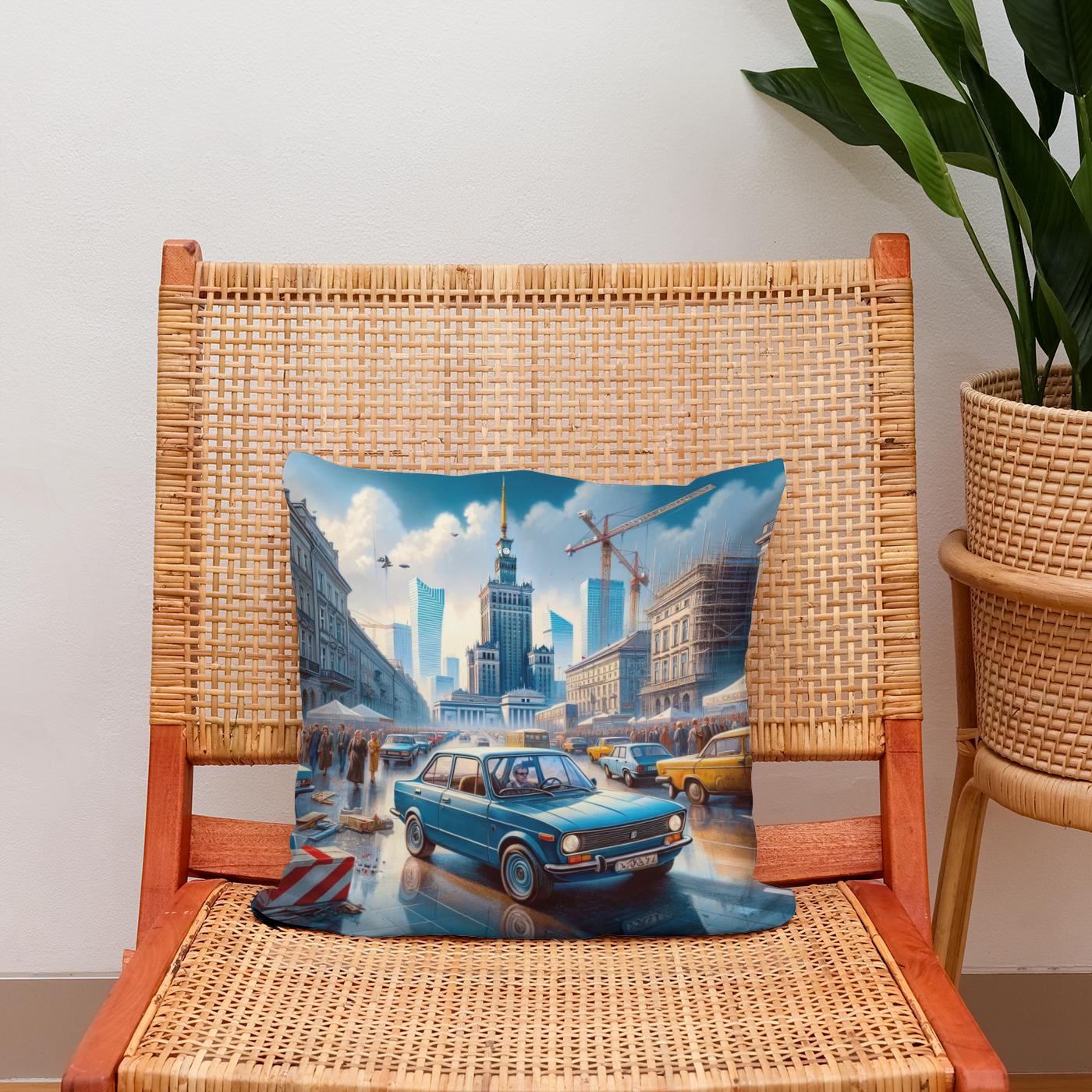 Warsaw Reimagined Cotton Cushion