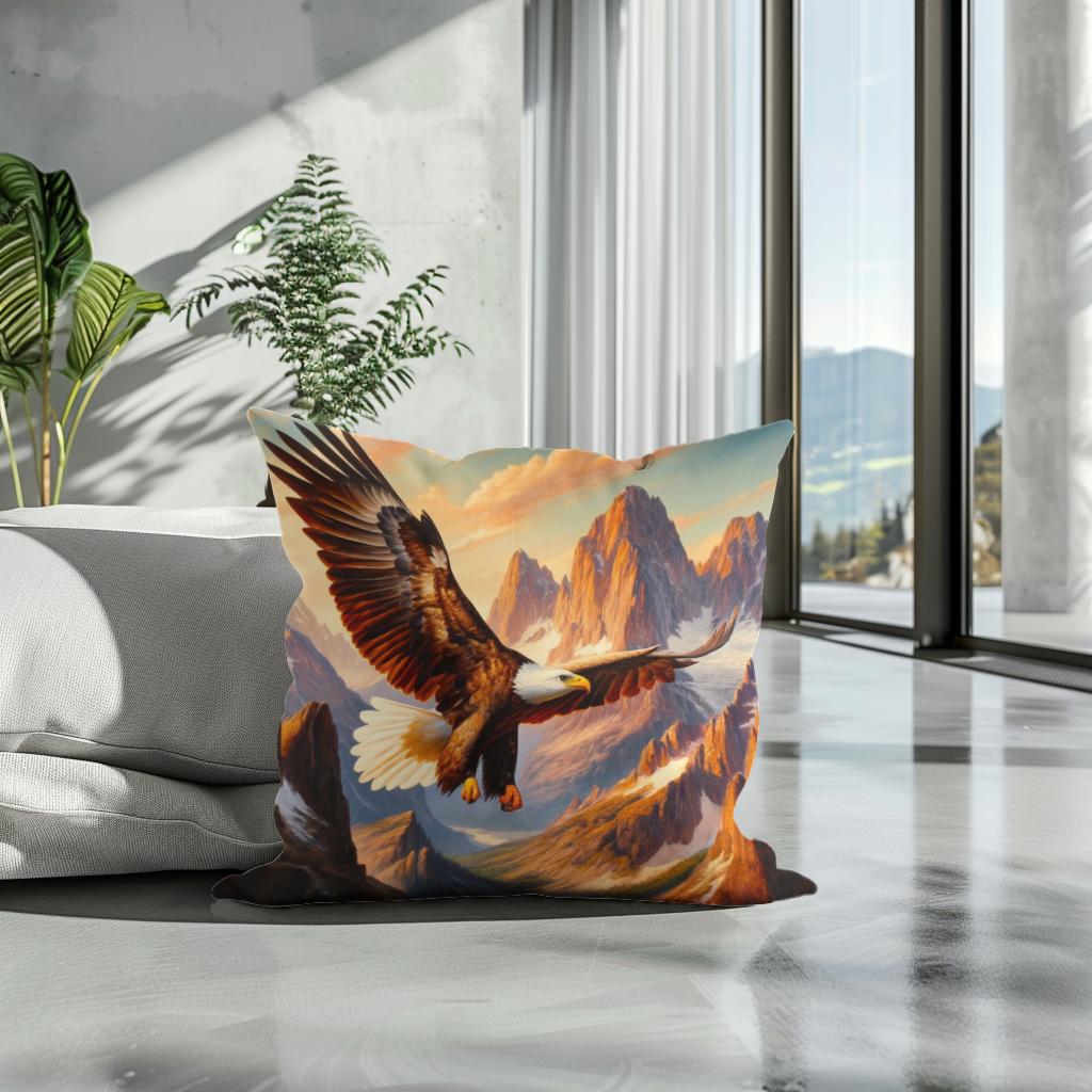 Majesty of the Skies Cotton Cushion