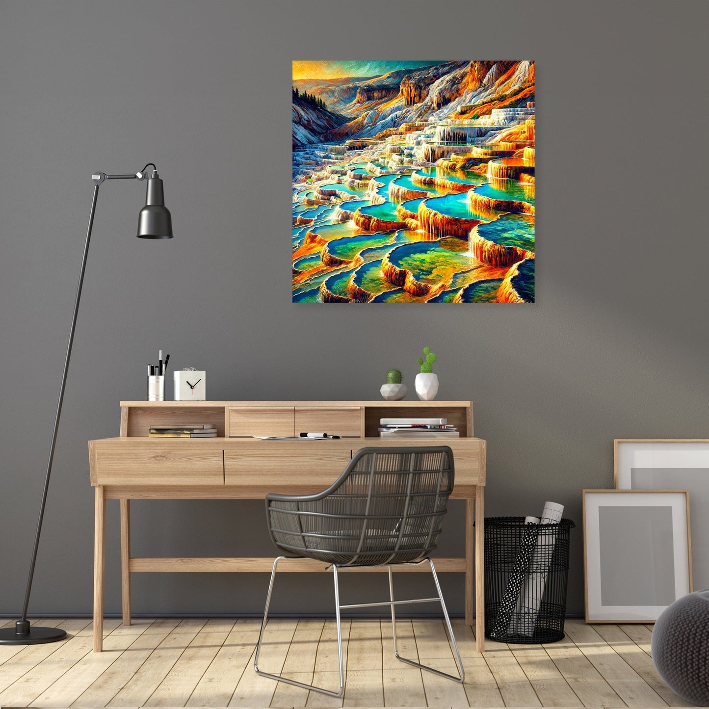 Terraced Springs Canvas