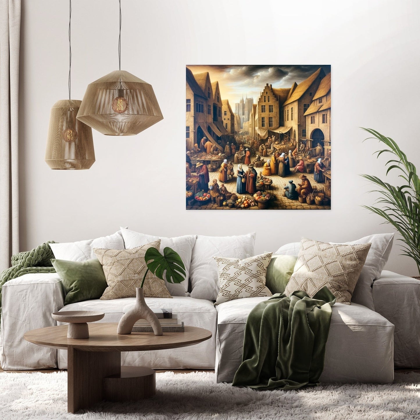 Market Day Canvas