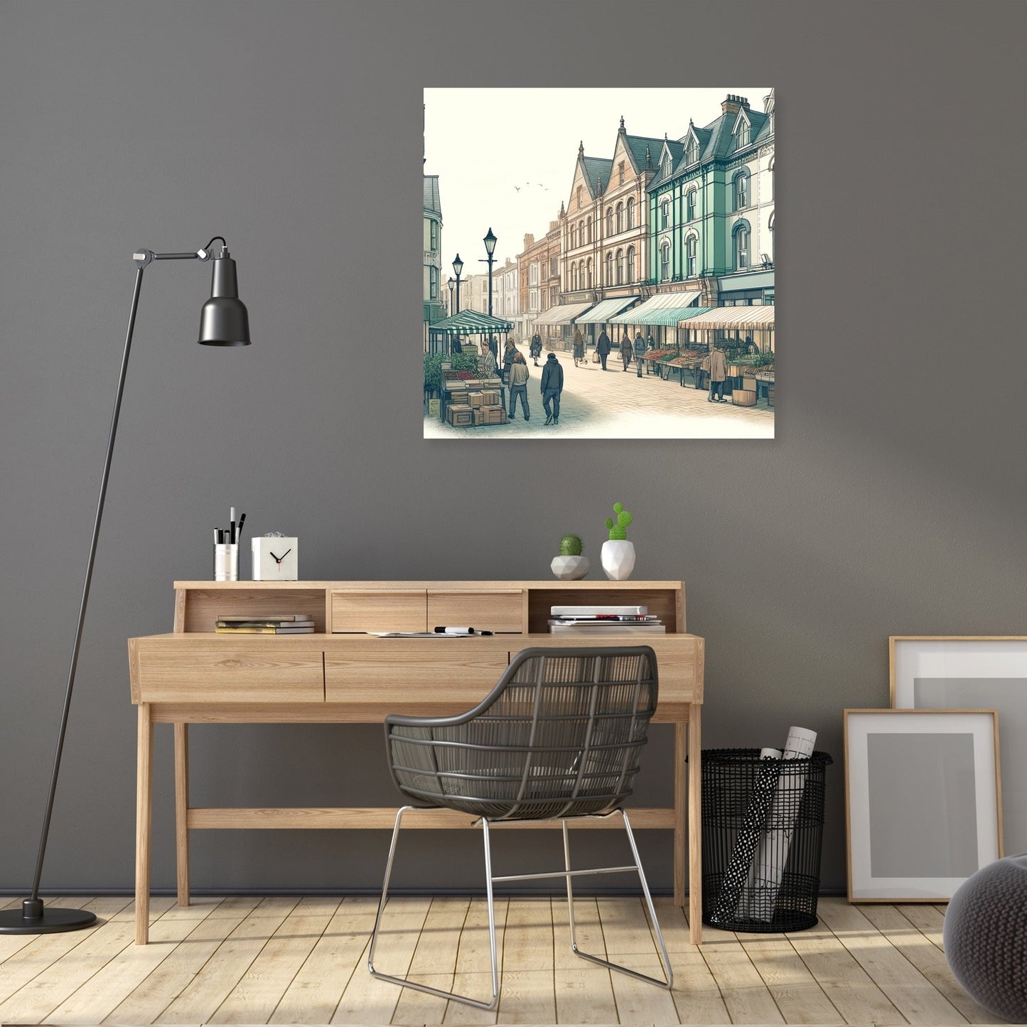 High Street Leicester Canvas