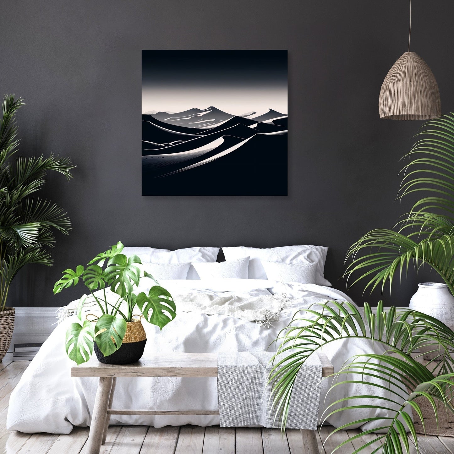 Majestic Desert Dunes Canvas