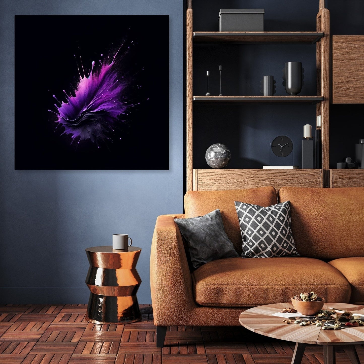 Purple Mystery Canvas