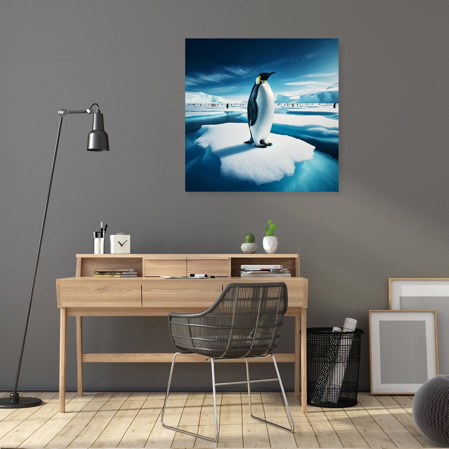 Emperor Penguin Canvas