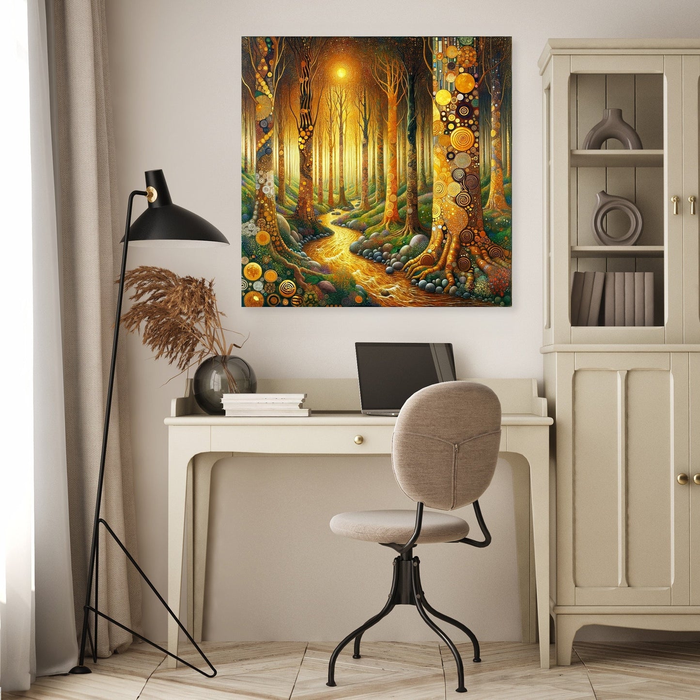 Enchanted Magical Forest Canvas