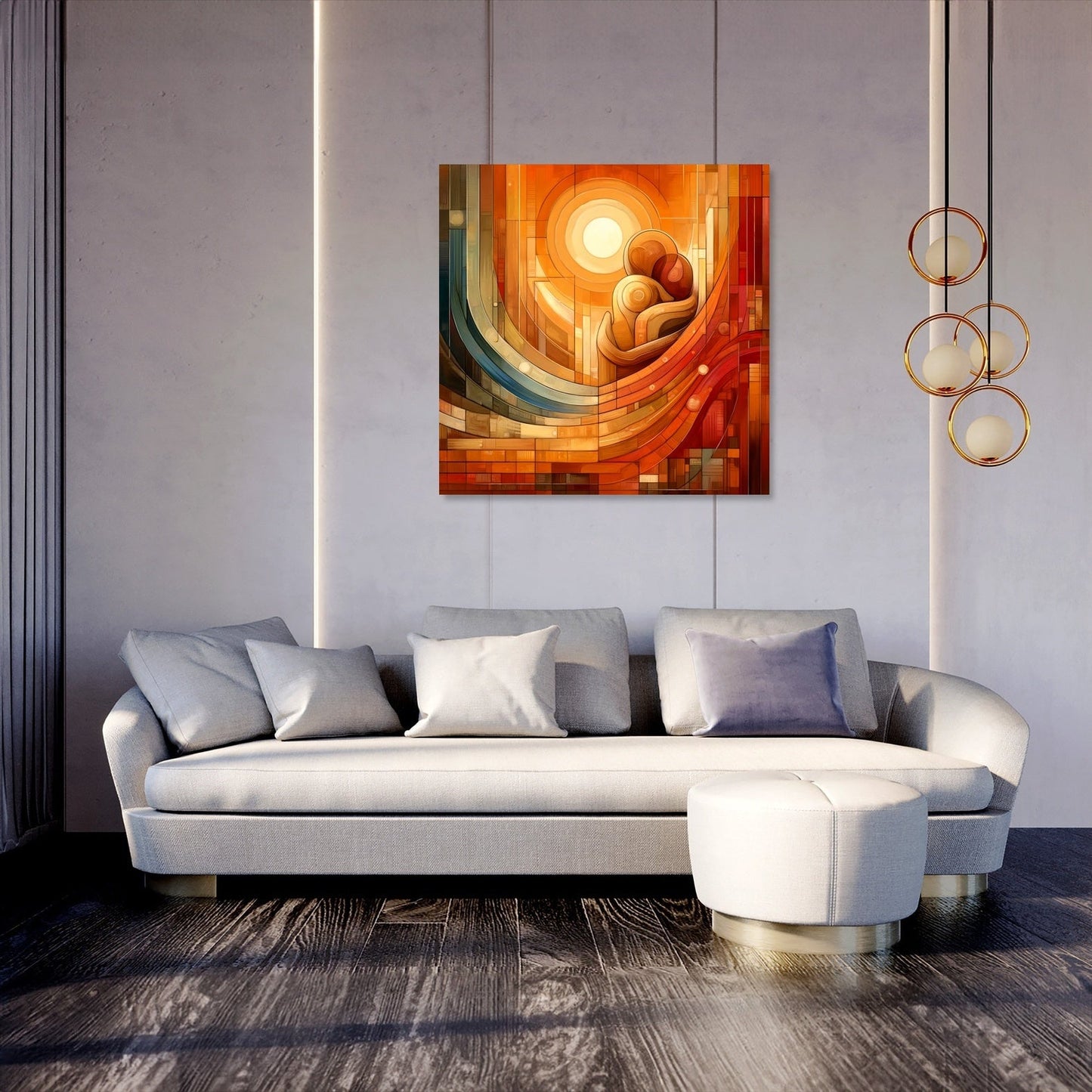 Embrace of Warmth Canvas