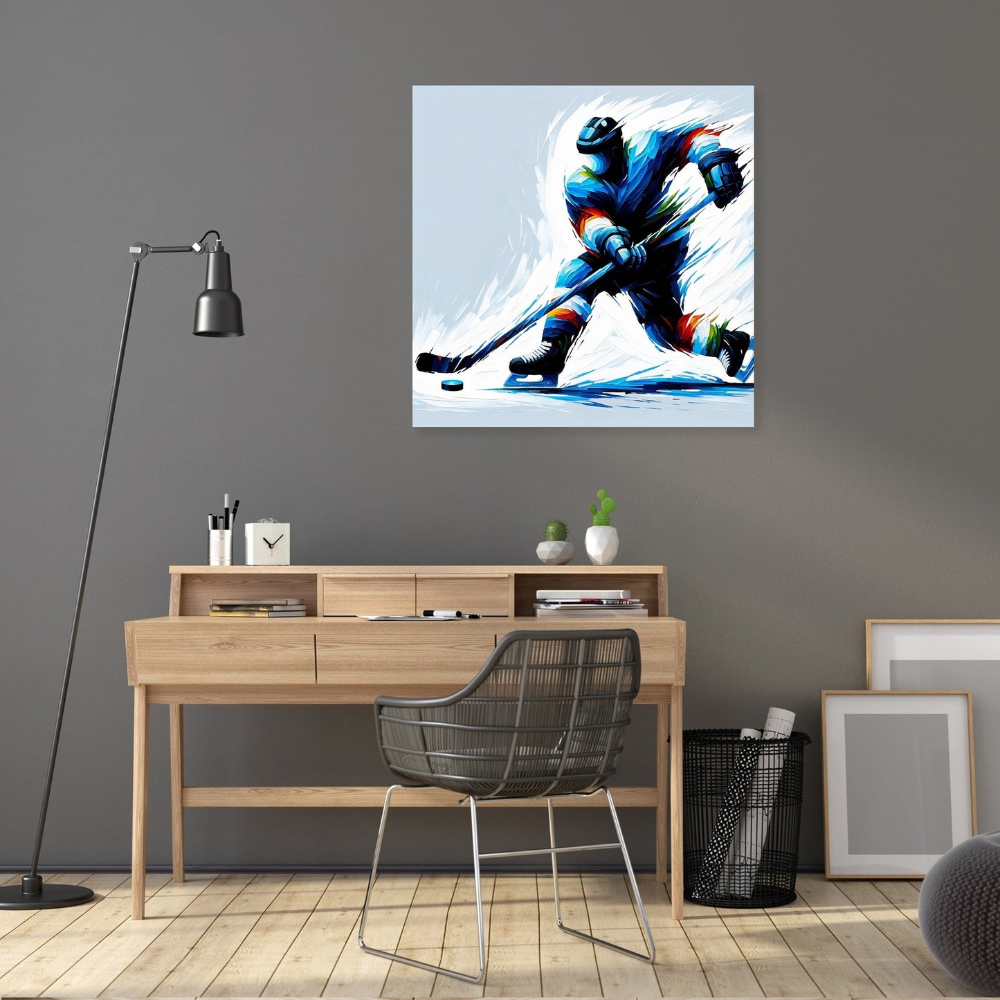 Icy Shot Canvas
