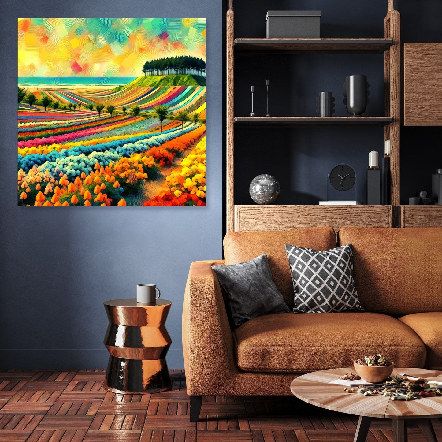 Seaside Bloom Canvas