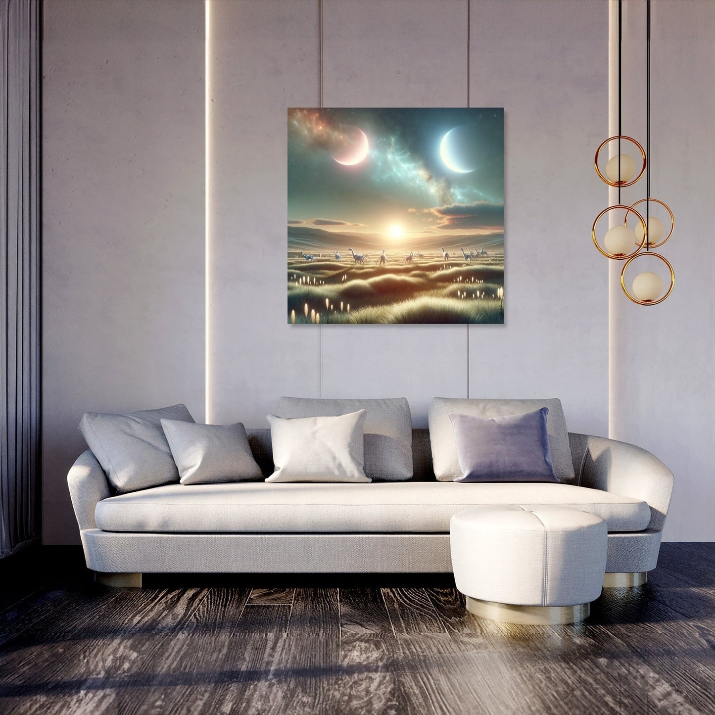 Ethereal Savannah Canvas