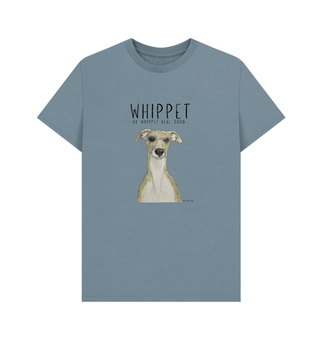 Whippet-Approved Tee: Ethical, Soft & Ready for Zoomies!