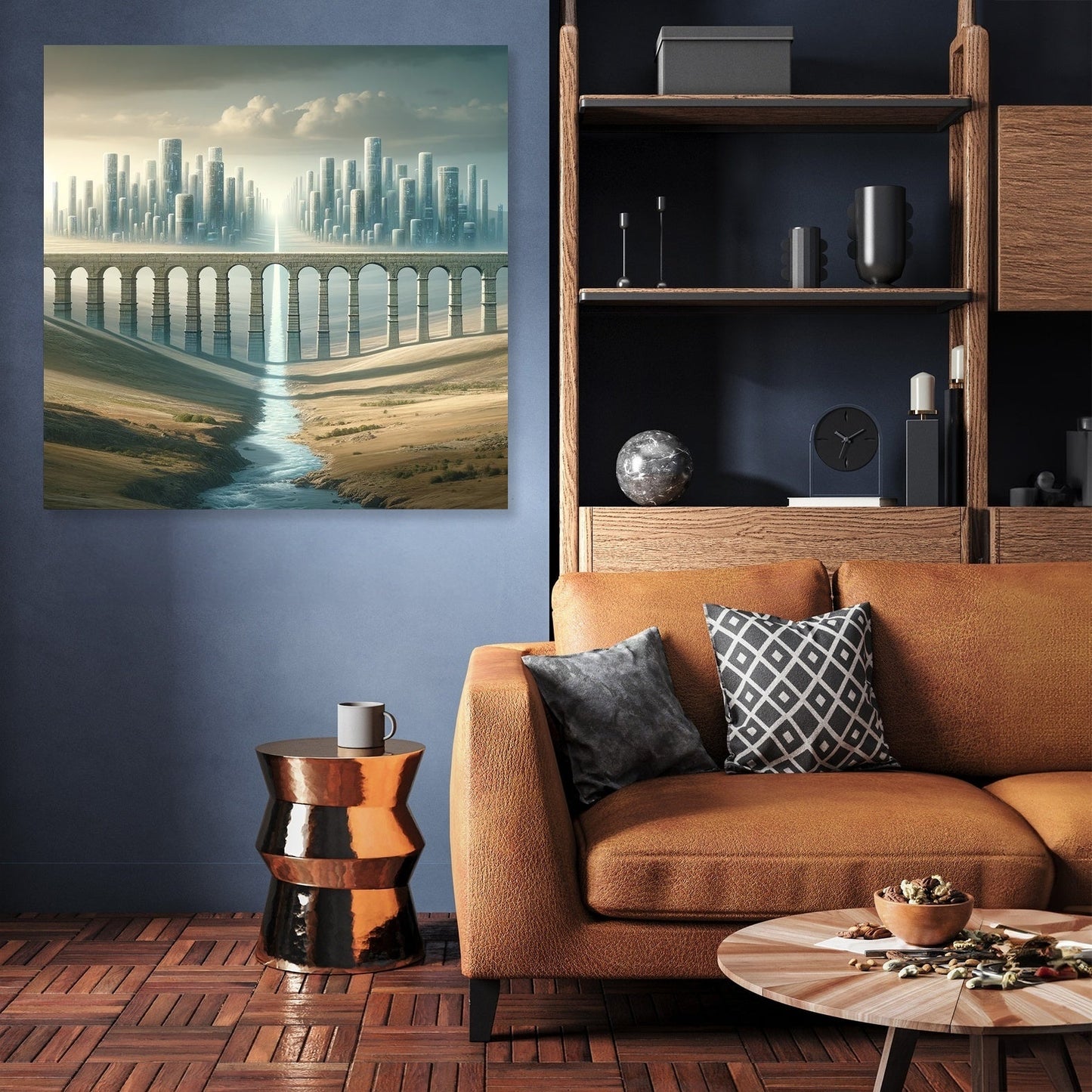 Aqueduct of Futures Past Canvas