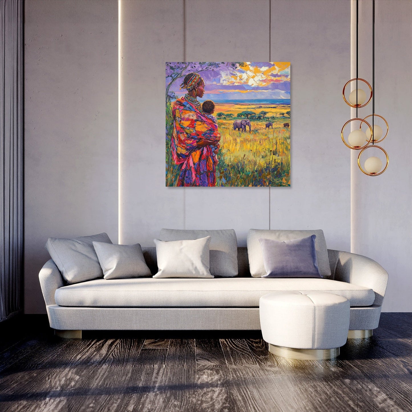 Warrior Mother Canvas