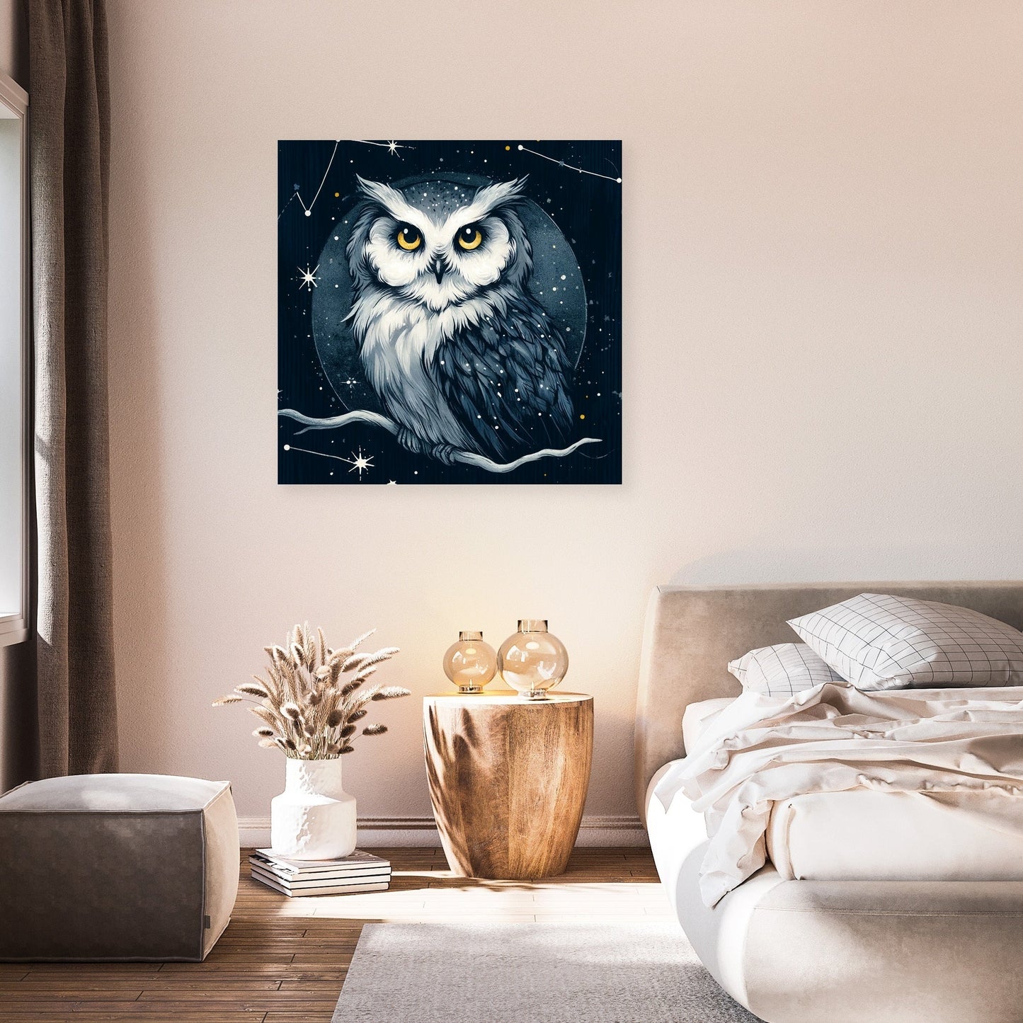 Mystical Owl Canvas