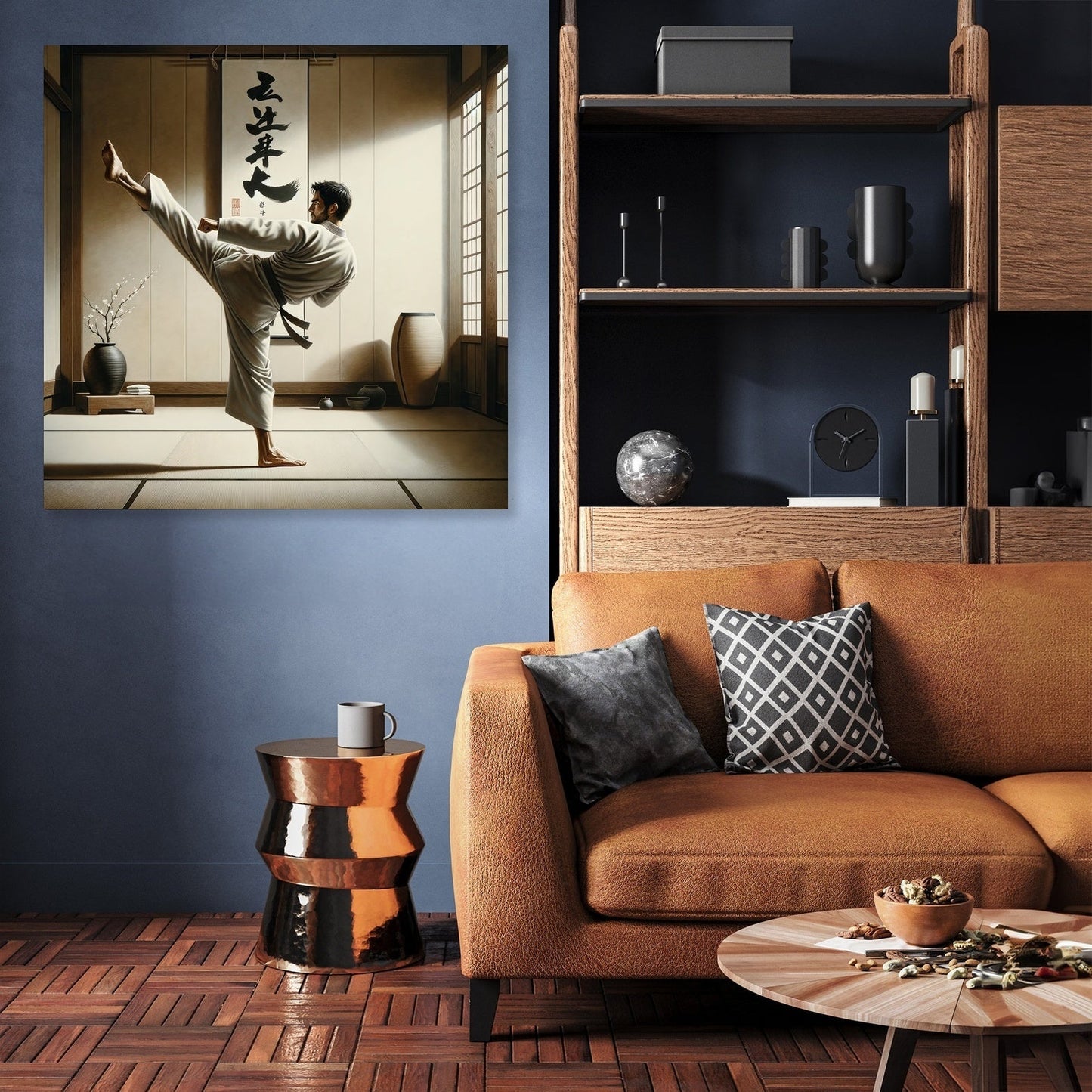 Martial Arts Focus Canvas