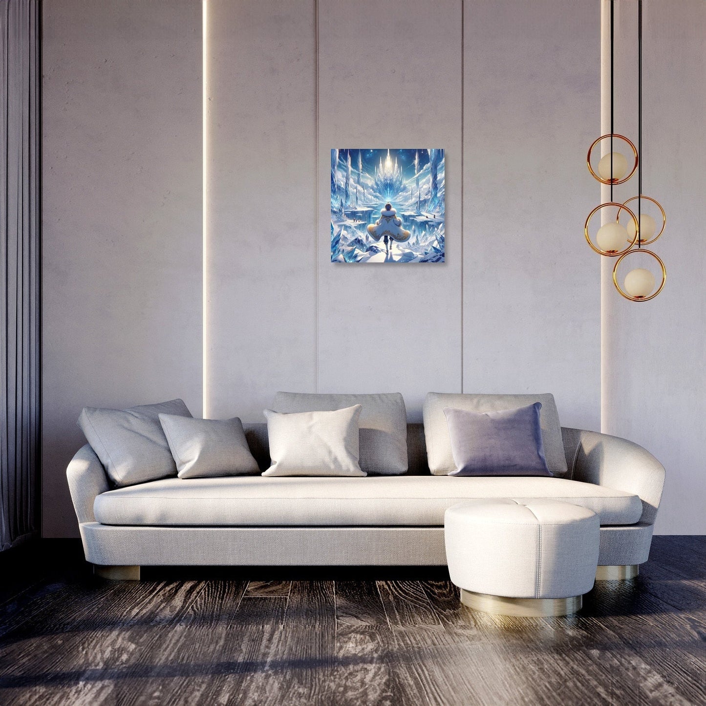 Frozen Elemental Awakening Canvas