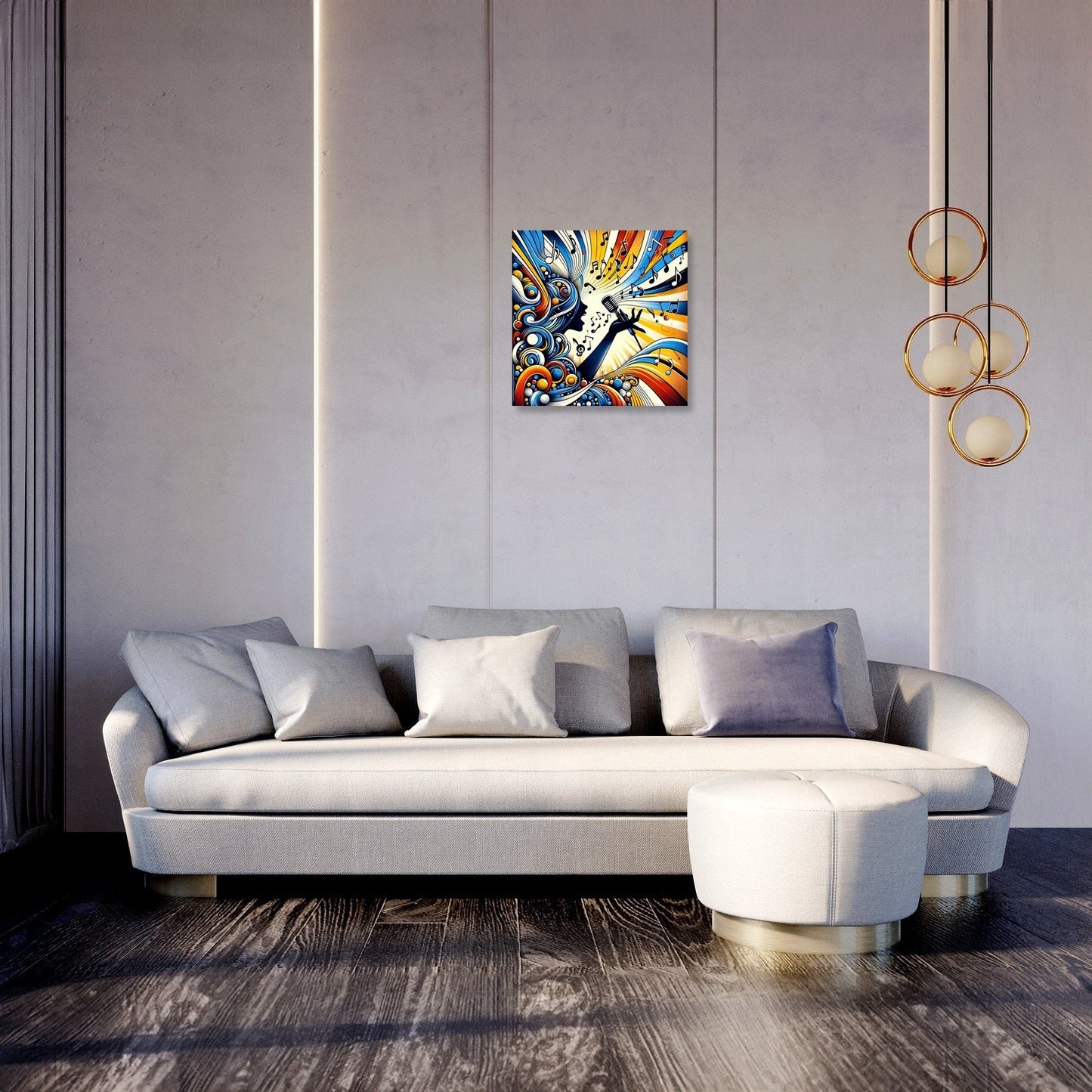 Musical Pop Symphony Canvas