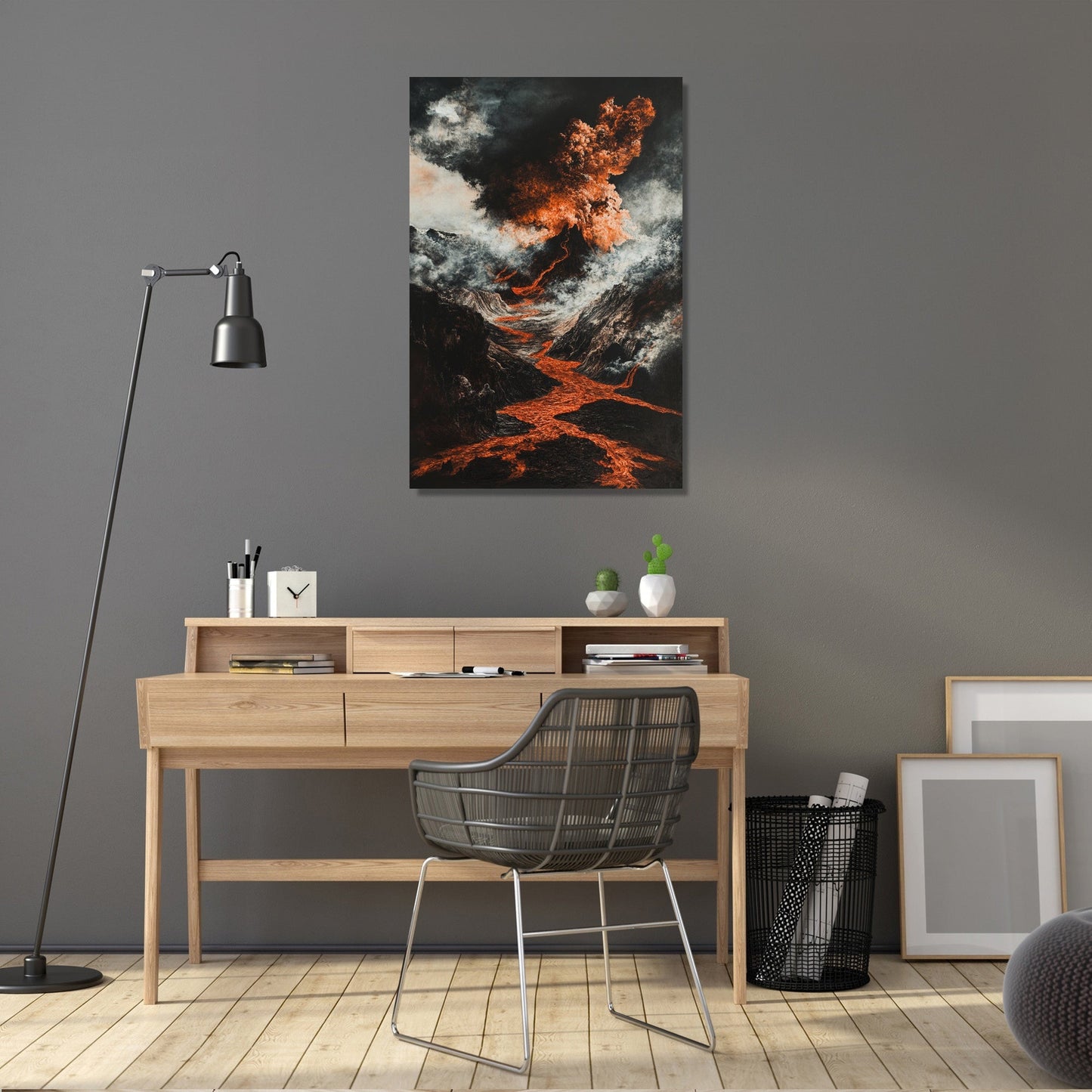 Eruption of Sorrow Canvas