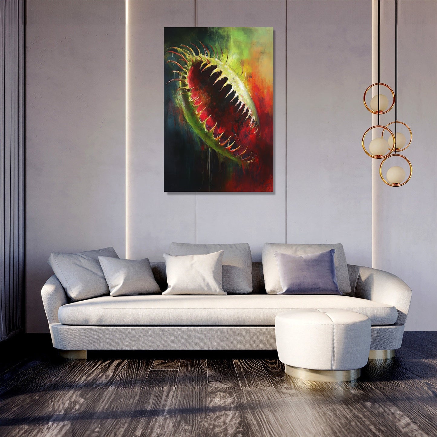Fearless Flytrap Canvas