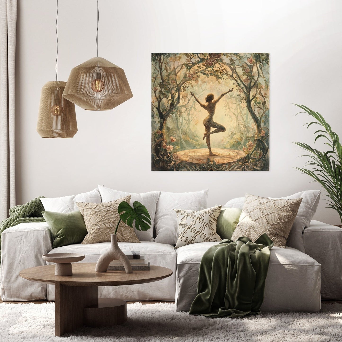 Yoga Harmony Canvas