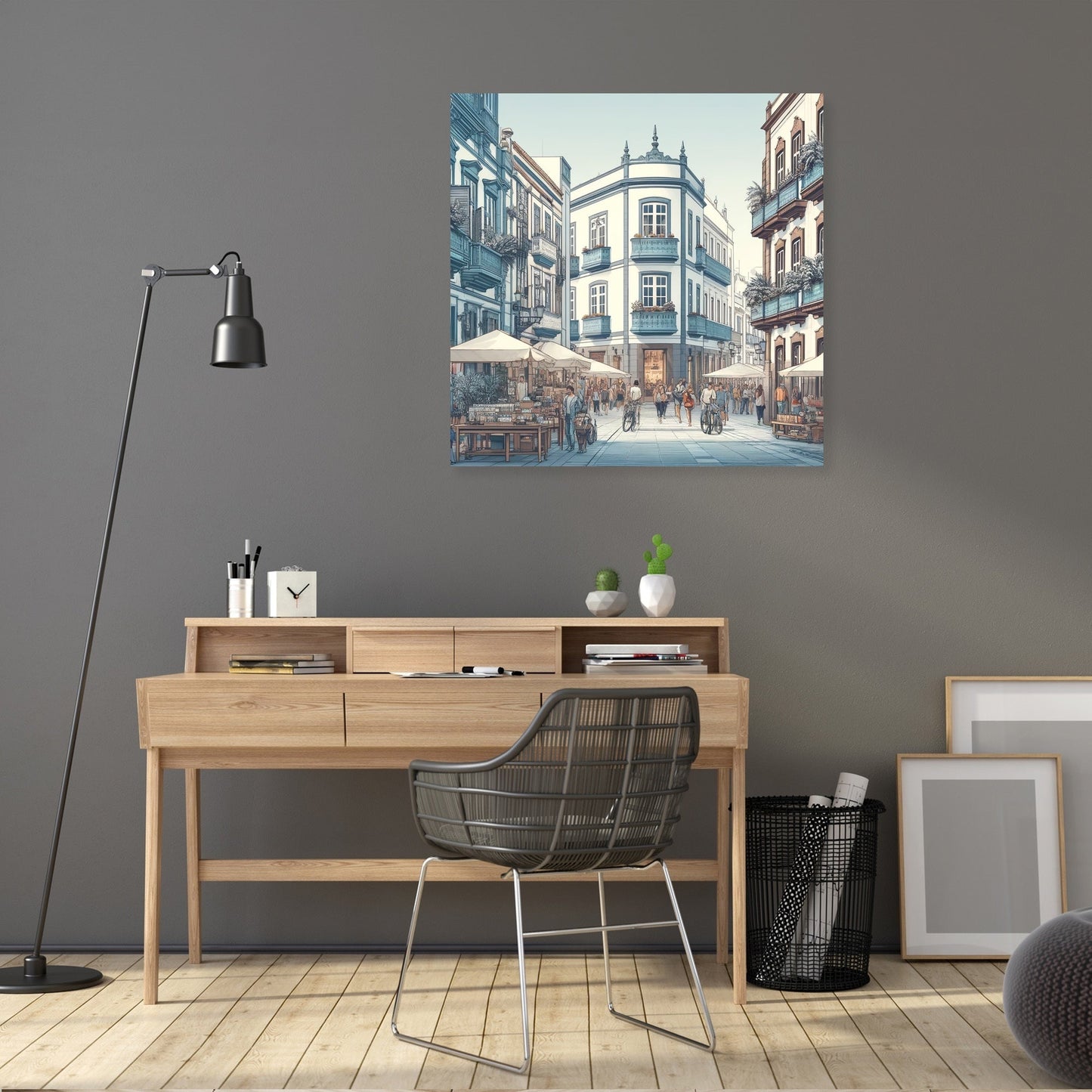 Calle Castillo Canvas