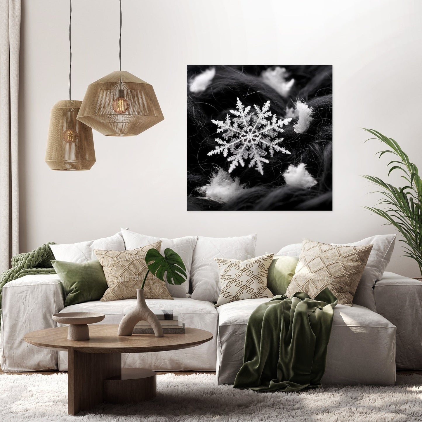 Fragile Contrast Canvas