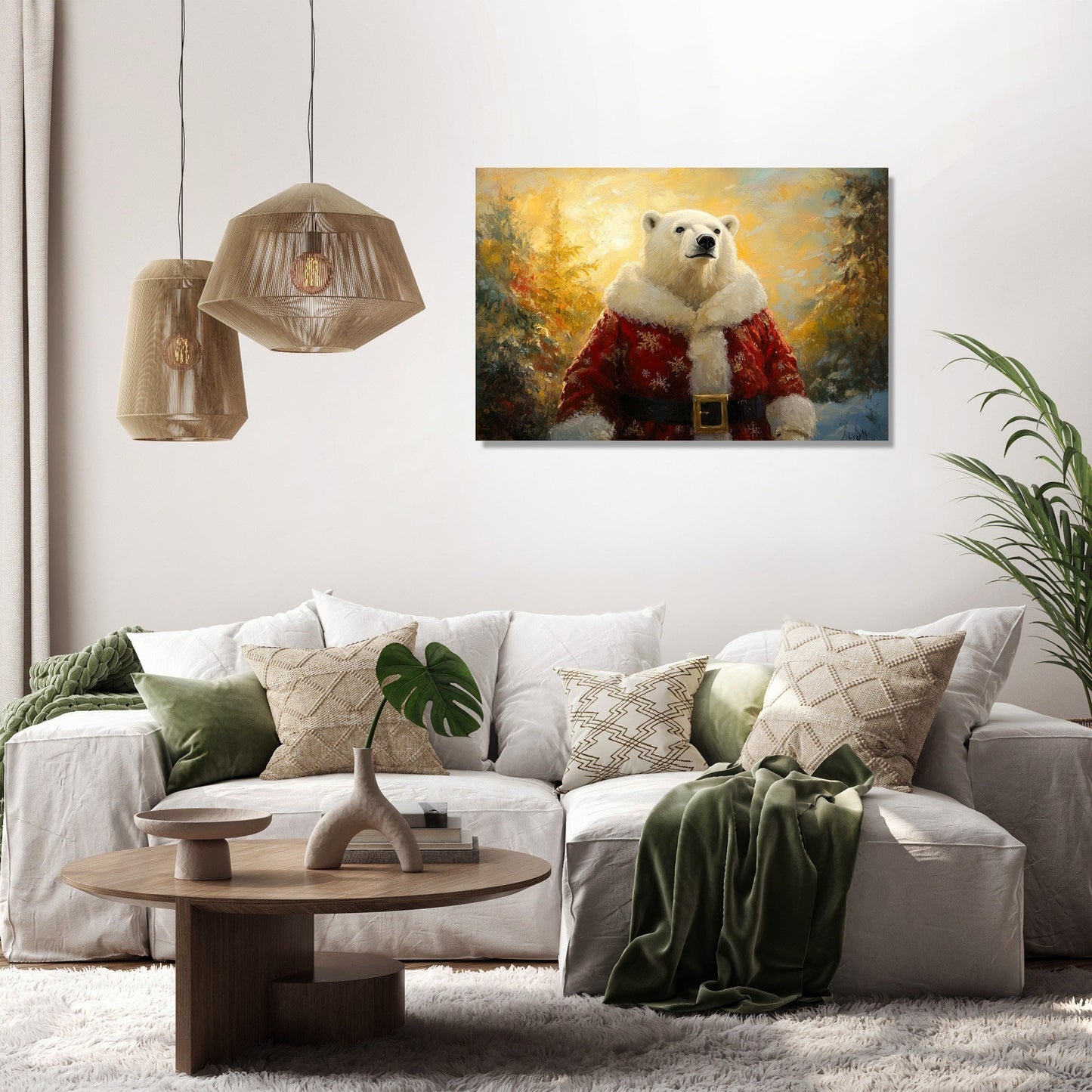 Polar Cheer Canvas