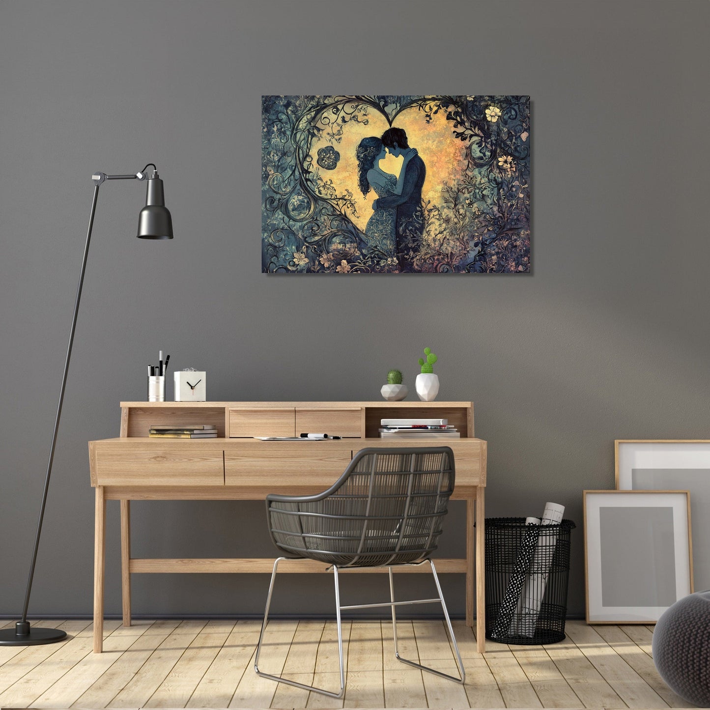 Lovers' Harmony Canvas