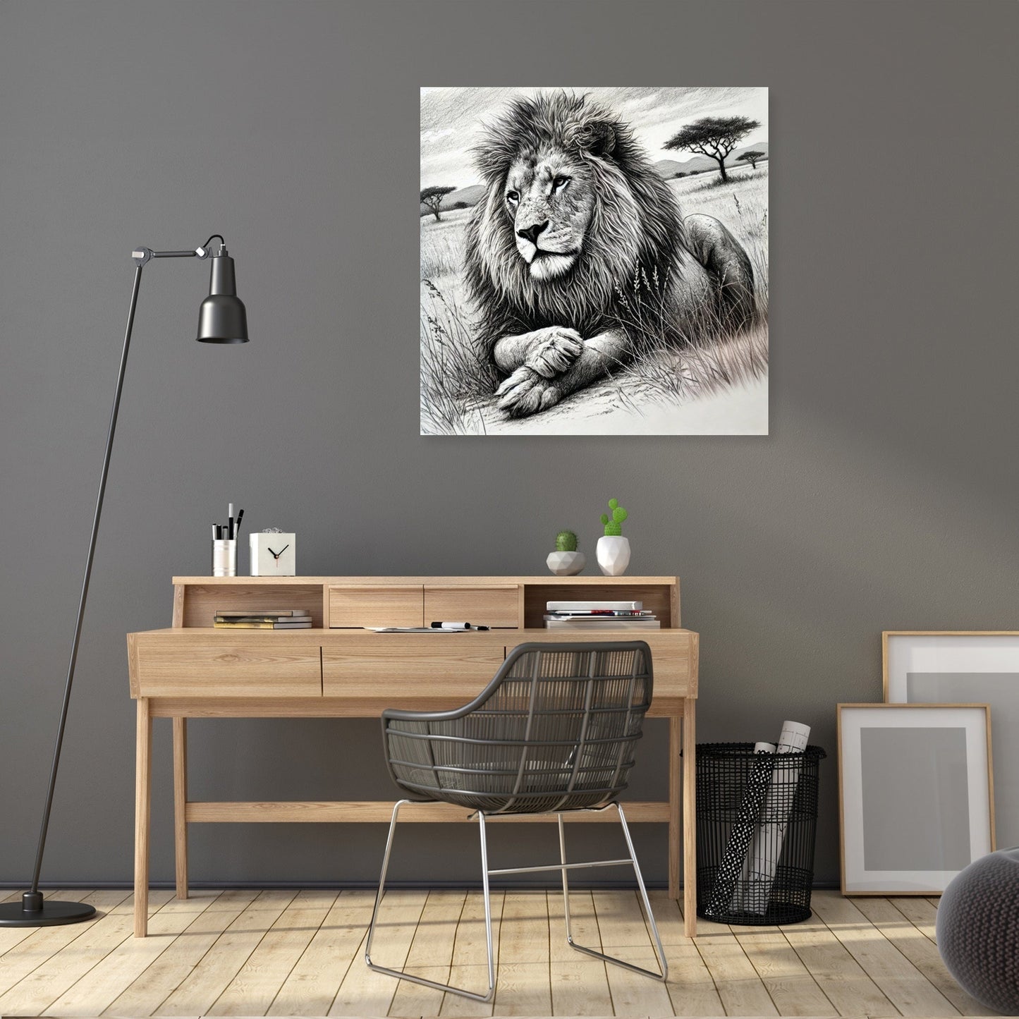 Serene Savannah Majesty Canvas