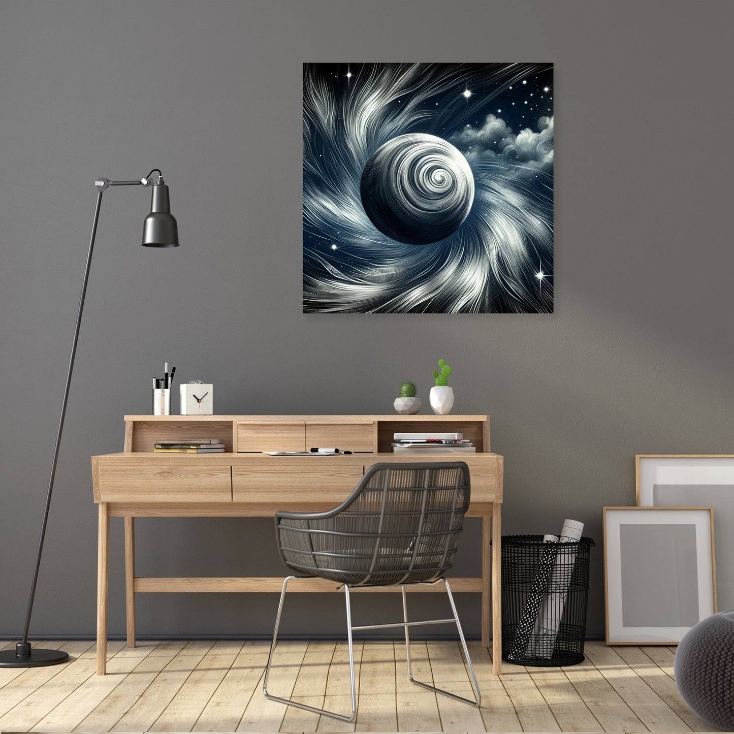 Starry Planet Canvas