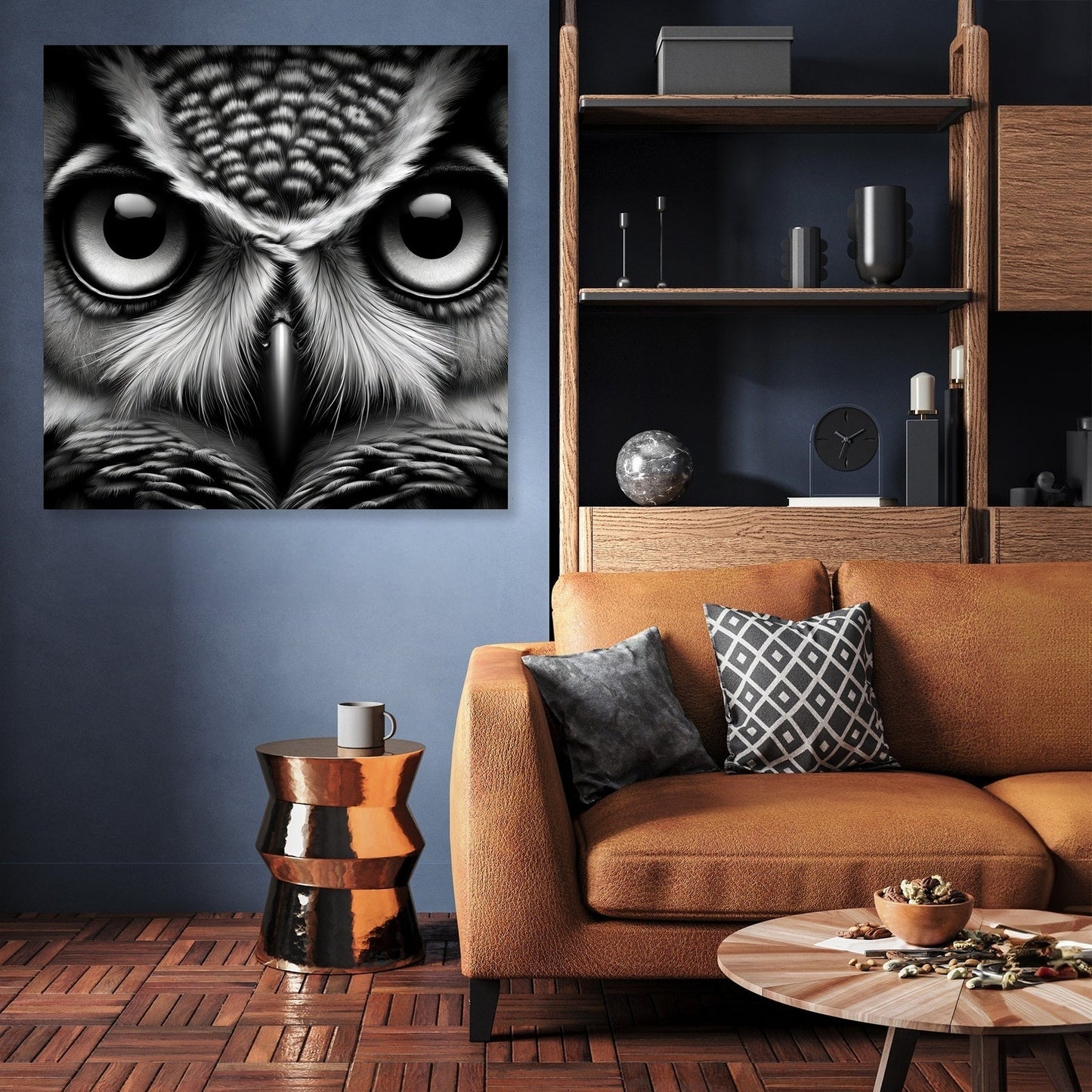 Gaze of the Night Canvas