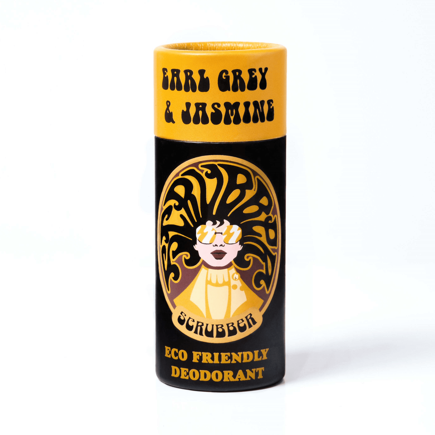 Earl Grey & Jasmine Roll On Eco Friendly Deodorant, Plastic Free Anti Perspirant