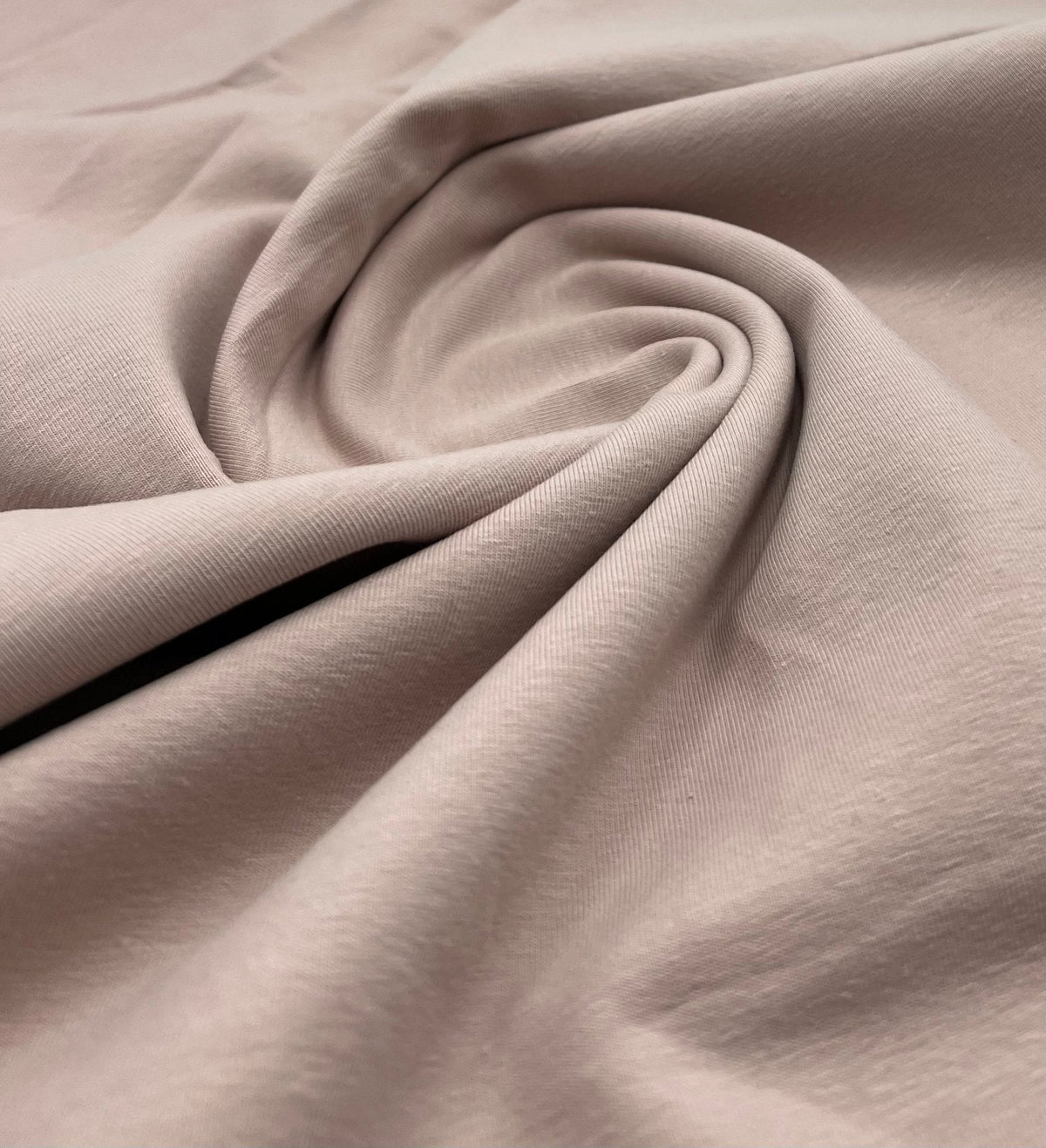 Earthy Pink Cotton Stretch Jersey 240 GSM 92/8 Lycra 4 Way Stretch