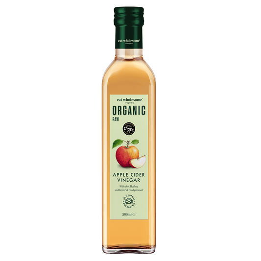 Eat Wholesome Organic Apple Cider Vinegar with Mother 500ml – Raw Unfiltered