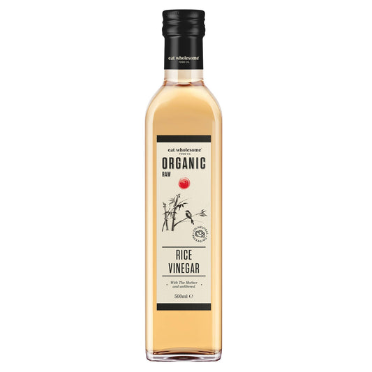 Eat Wholesome Organic Rice Vinegar with Mother 500ml – Unfiltered