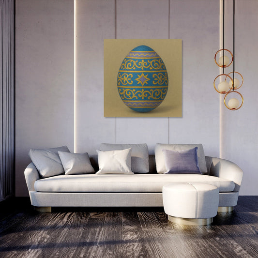 Ornate Egg Canvas