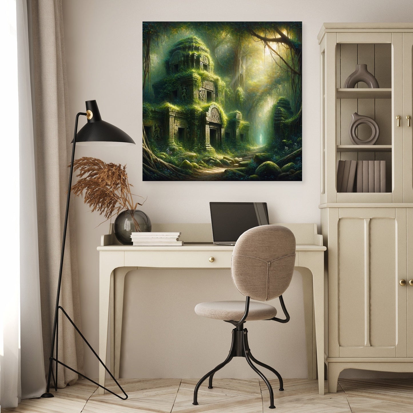 Jungle Ruins Canvas
