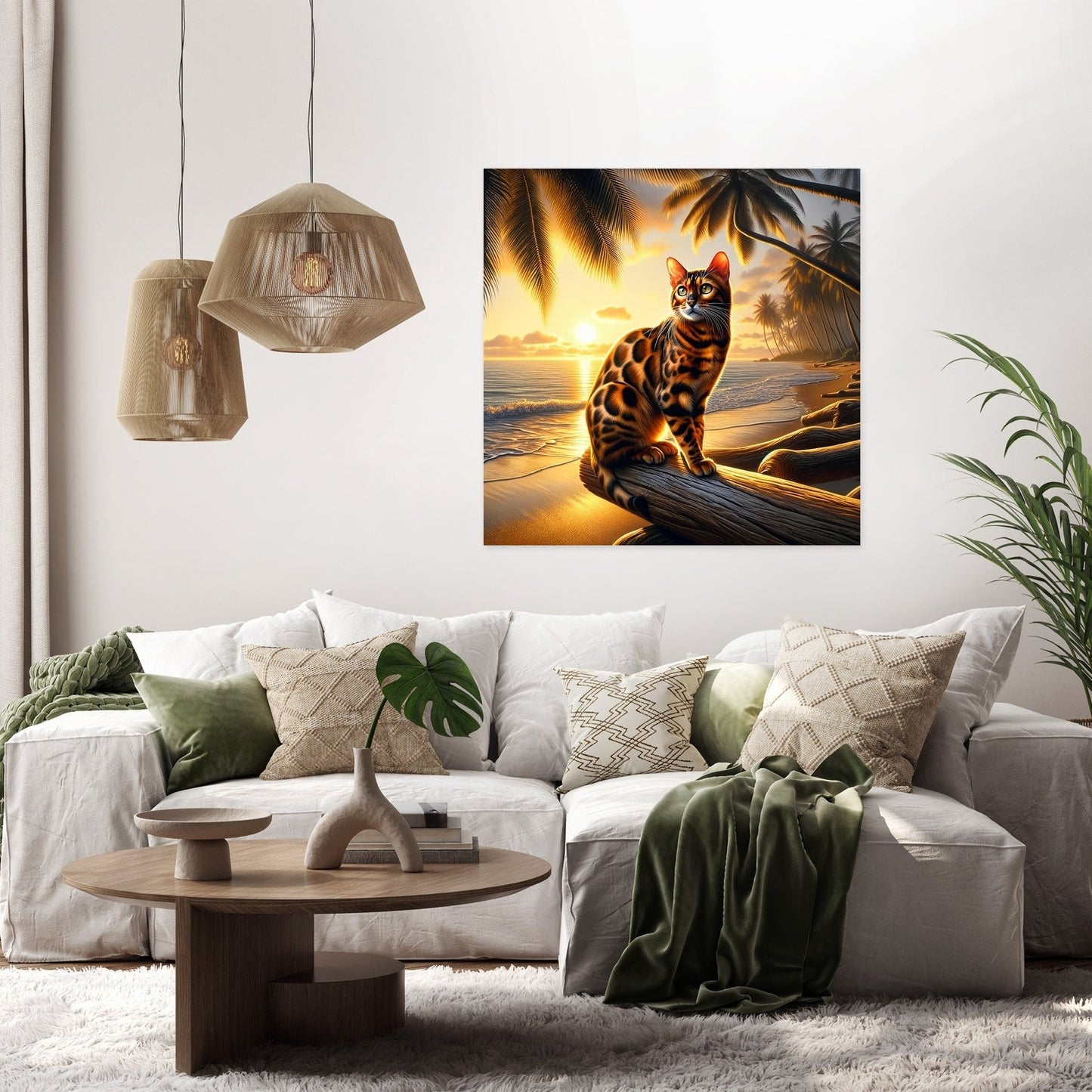 Tropical Twilight Canvas