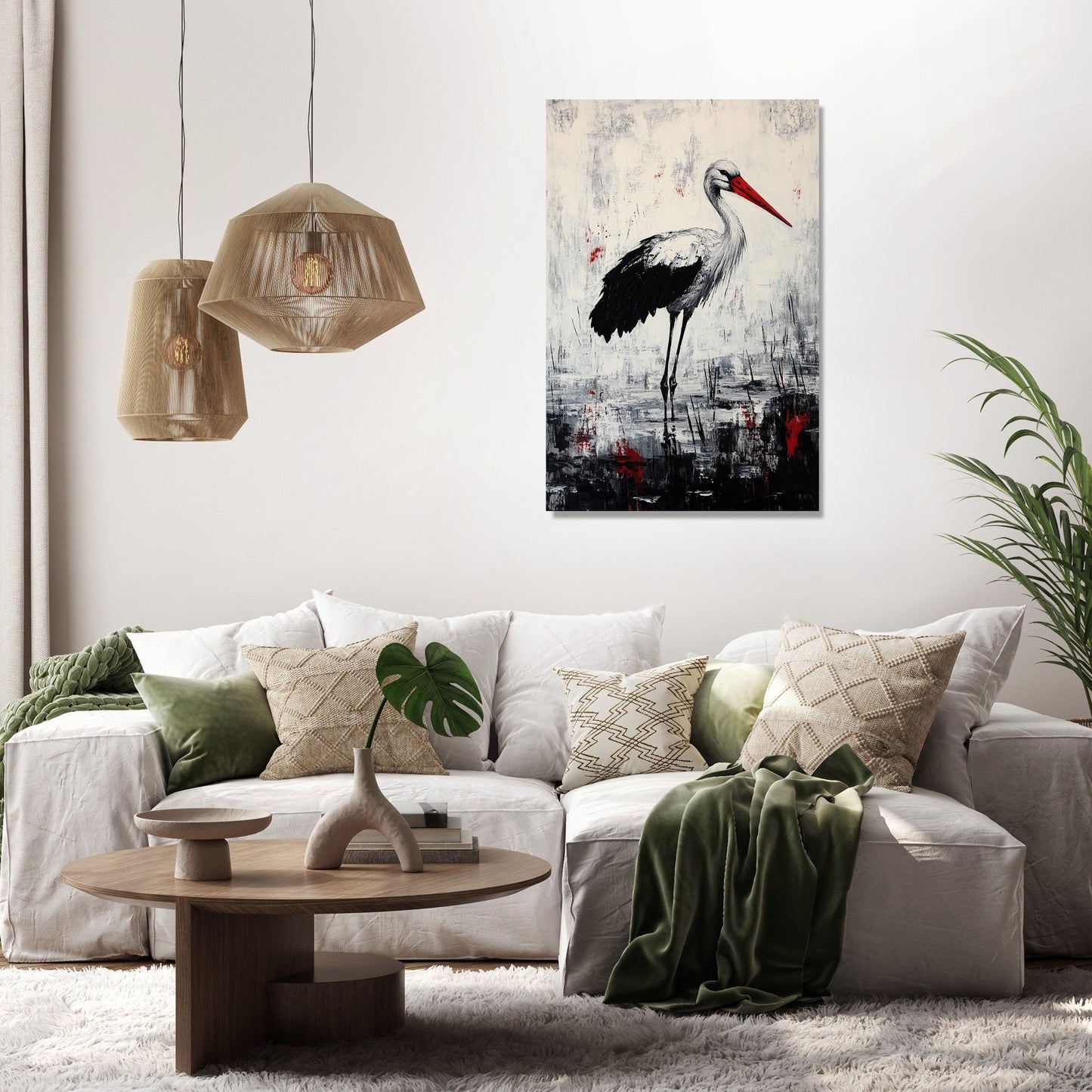 Stork's Reverie Canvas