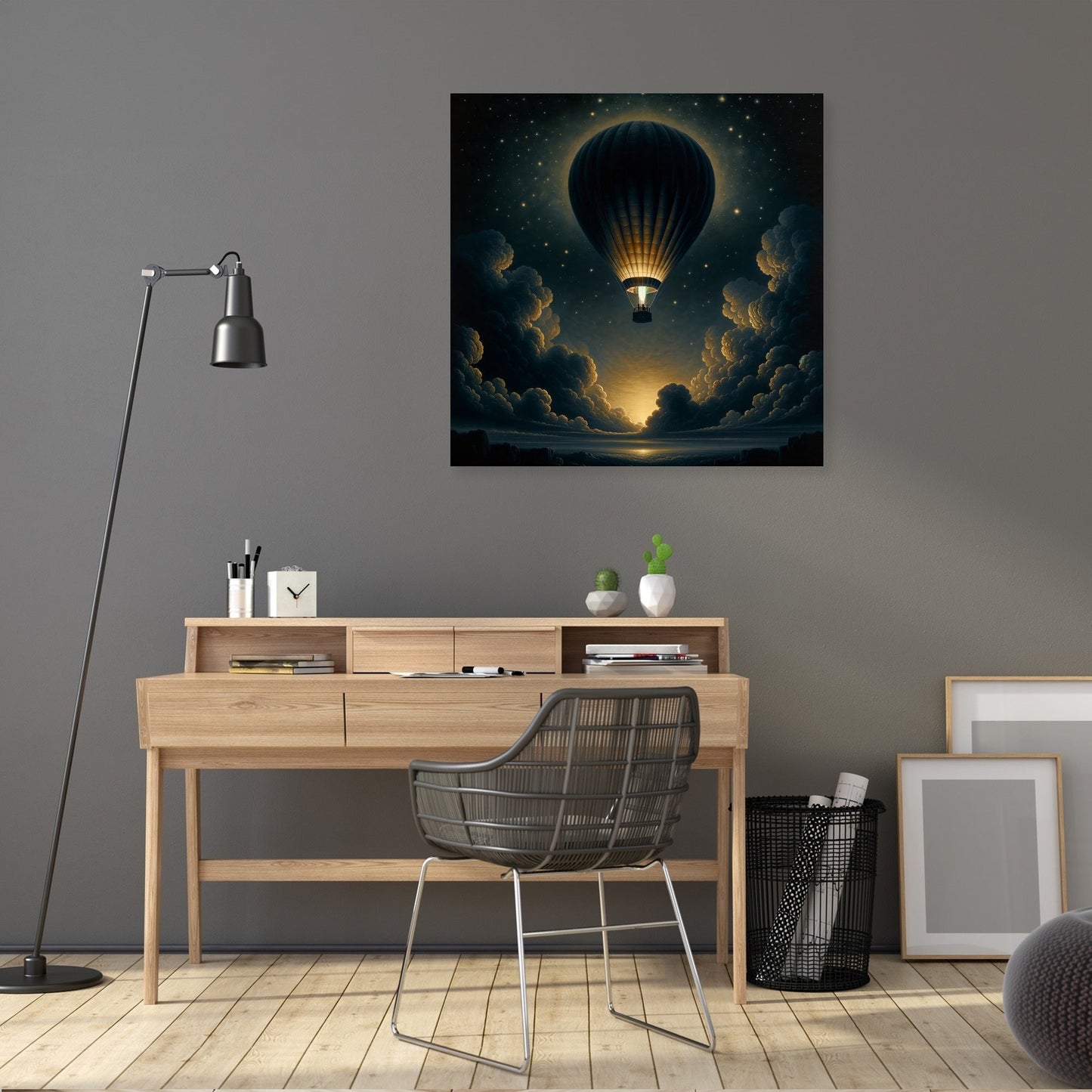 Nocturnal Elegance Canvas