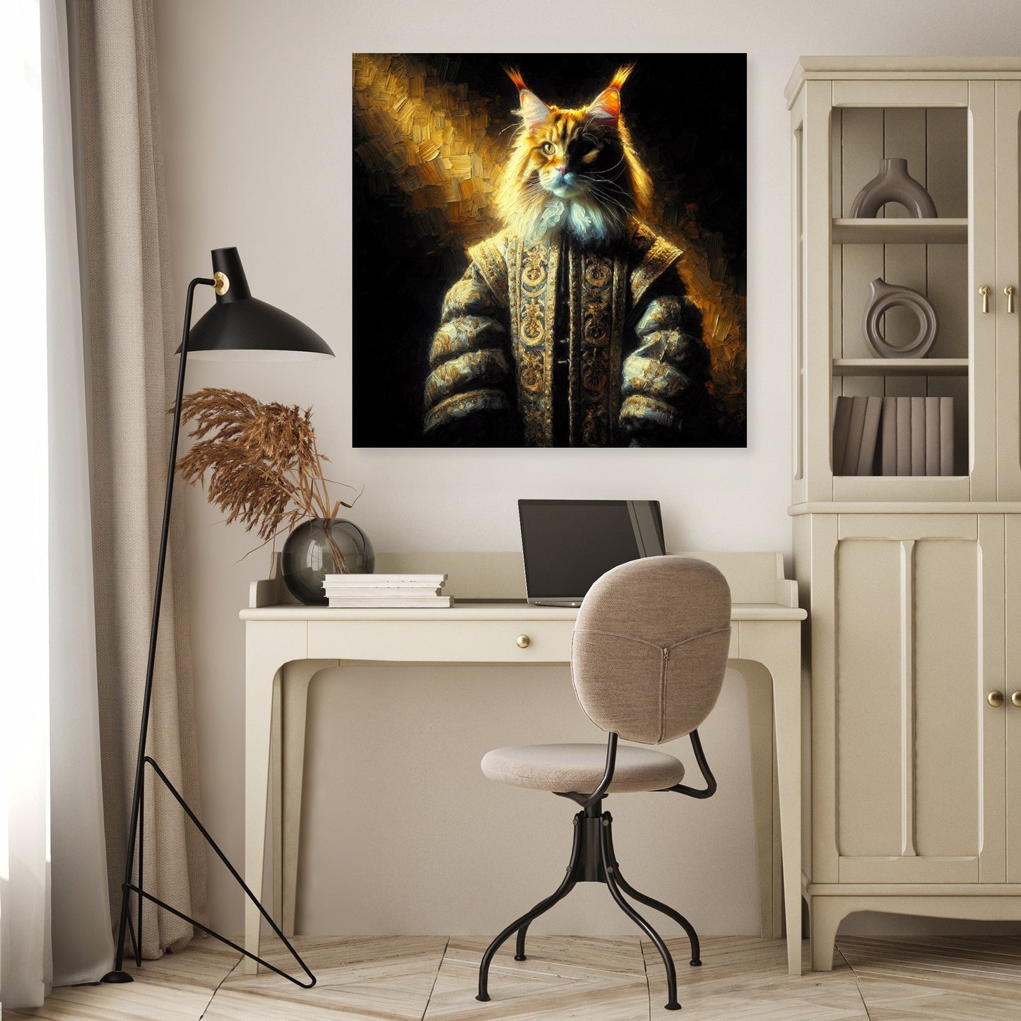 Regal Coon Aristocrat Canvas