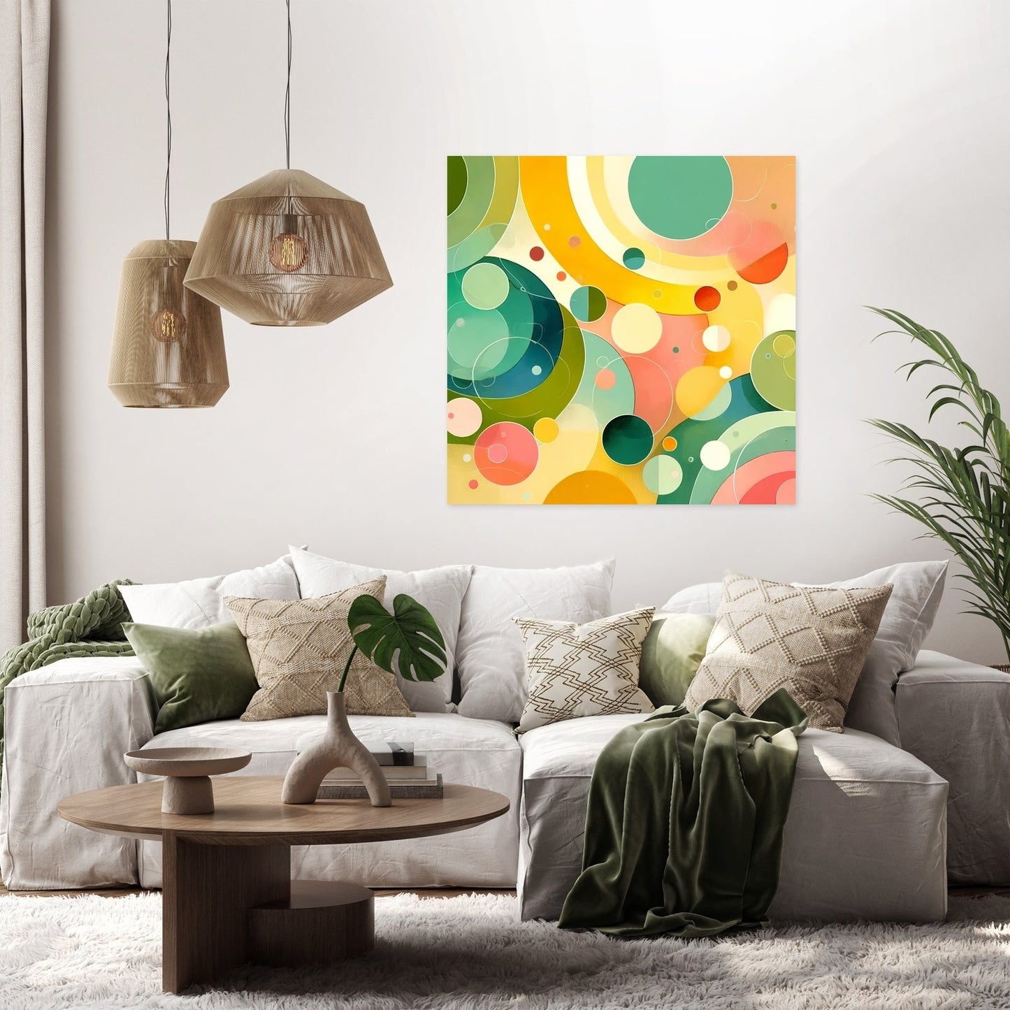 Friendliness Bloomed Canvas
