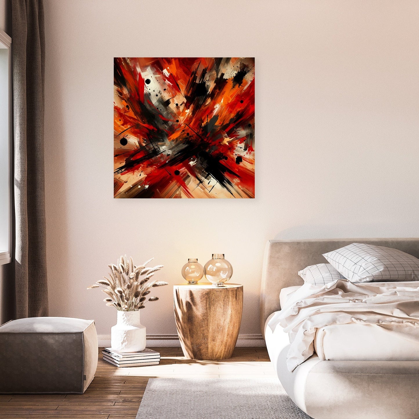 Irritation Frayed Canvas