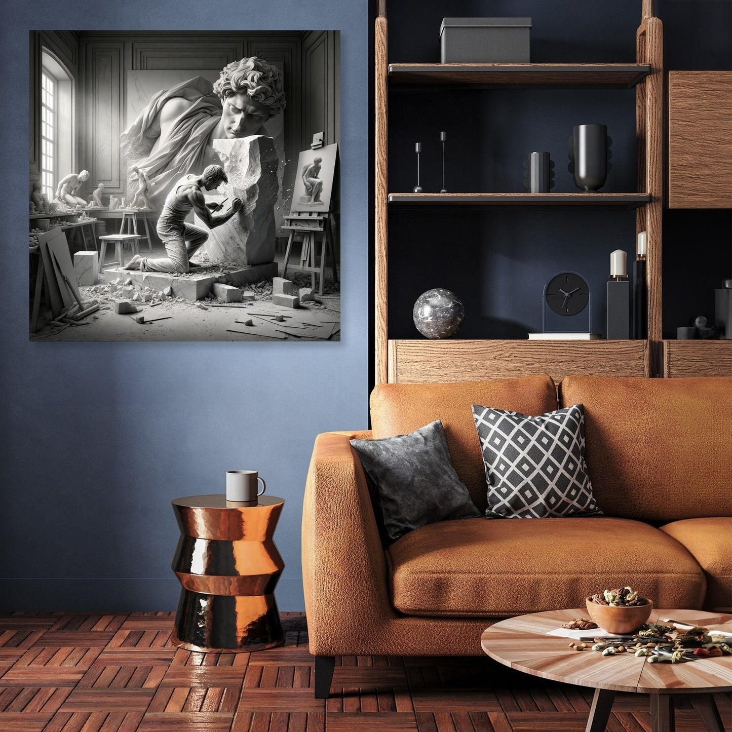 Marble Genesis Canvas