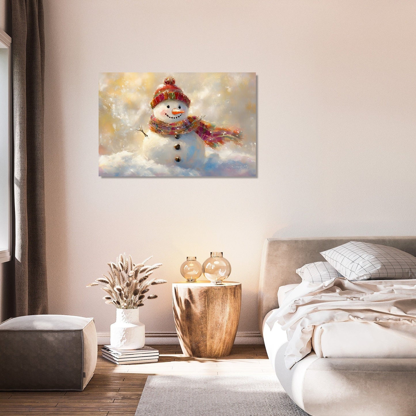 Frosty Cheer Canvas