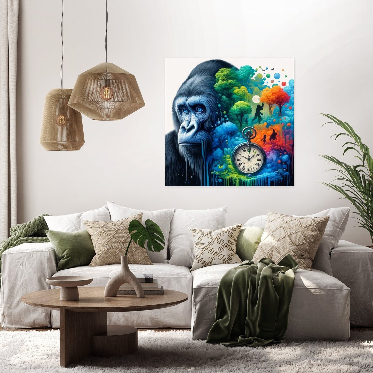 Whimsical Reflections Canvas